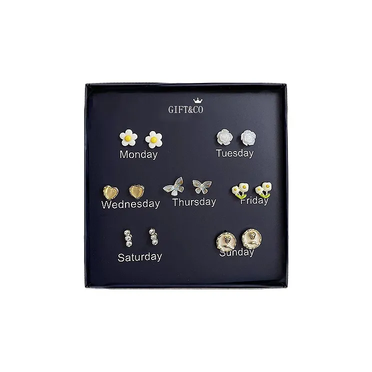 GIFT&CO S925 Silver Stud Earrings Women's-0