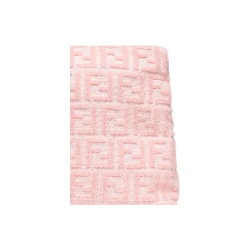 FENDI Cotton Clutch Women's Pink-5