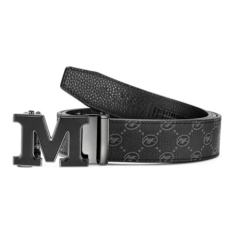 FAIRWHALE Cow Leather Belts Men's Width 3.5cm-4
