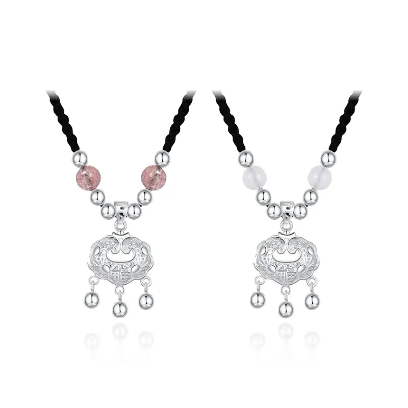 LUCA Sterling Silver Necklaces Unisex-8