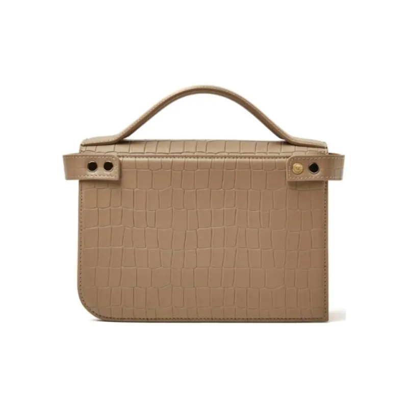 Zanellato Ella Cayman Leather Tote Bag-1