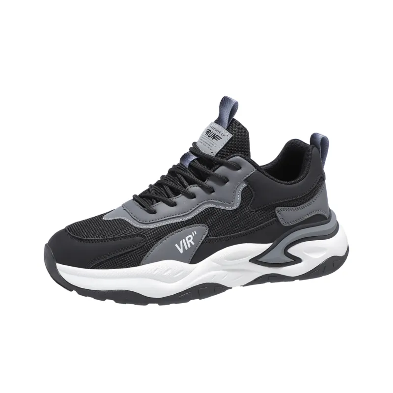 Kuding Cushioning Anti Slip Wear Resistant Breathable Lightweight Rebound Running Shoes Men's-4