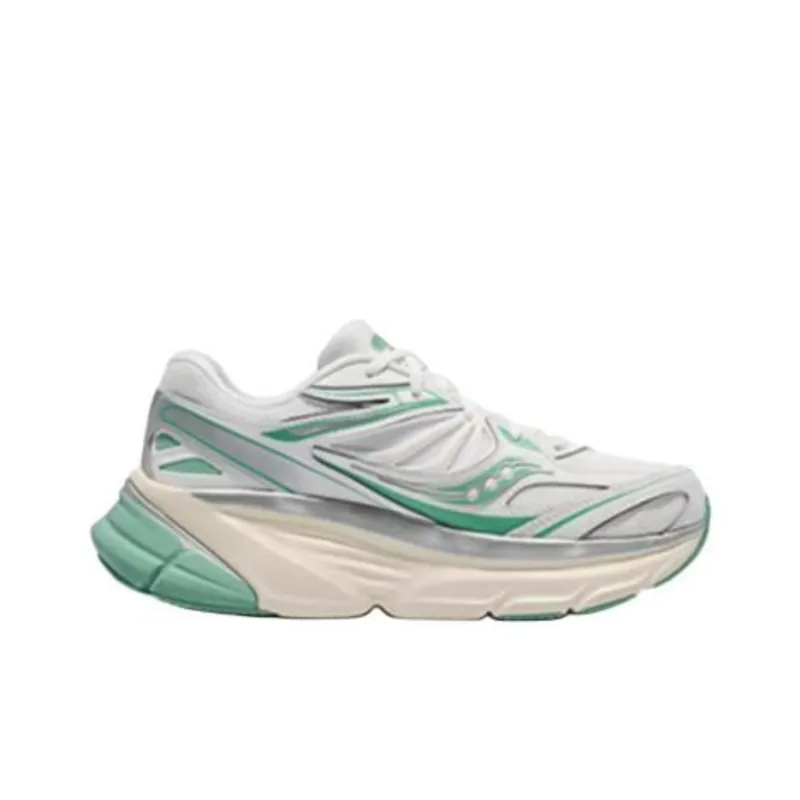 Saucony GUARD Anti Slip Wear Resistant Low Top Running Shoes Unisex Green-1