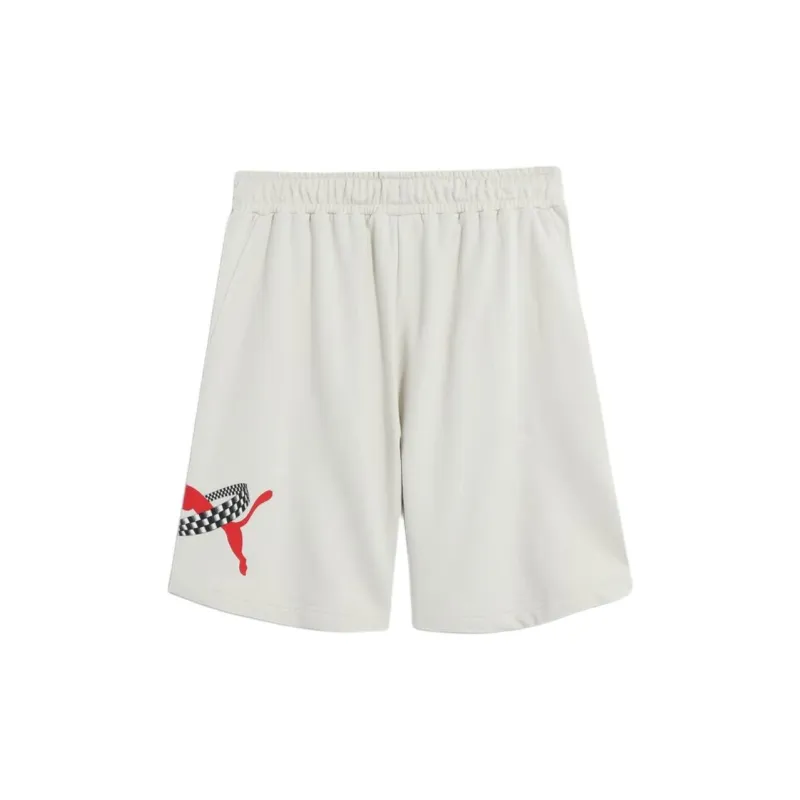 PUMA Sports Life Collection Casual Shorts Men's Snow White-1