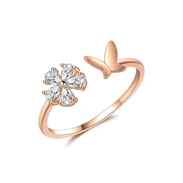 CHRROTA 925 Sterling Silver Rings Women's-3