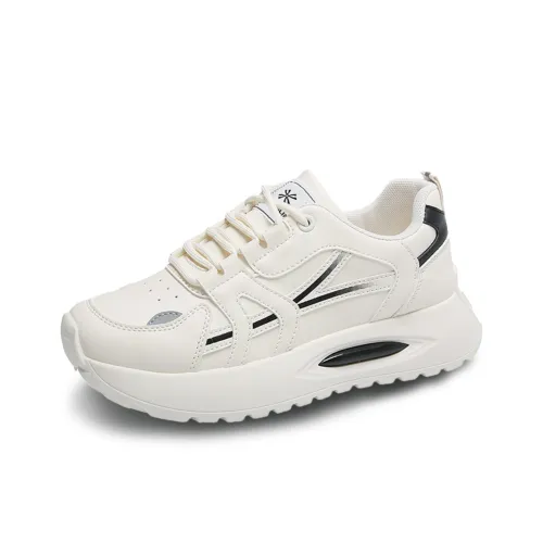 YUZHAOLIN Anti Slip And Wear Resistant Height Increasing Low Top Casual Shoes Women's