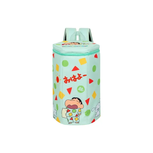 Wild Child Club Badminton Racket Bags 4 Sticks Cartoon Backpack Mint Light Green Unisex