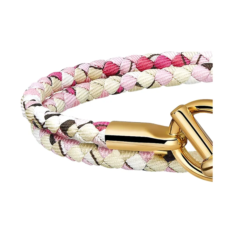 HERMES Gold-Plated Bracelets Women's Pink-2