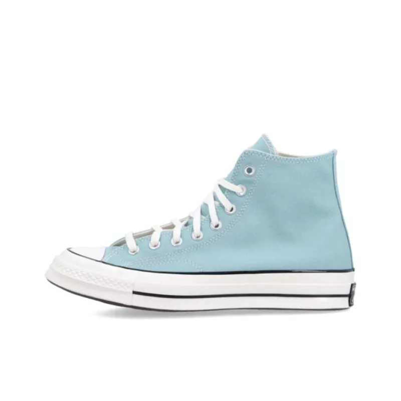 Converse 1970s Anti Slip Wear Resistant Mid Top Canvas Shoes Men's Blue-0