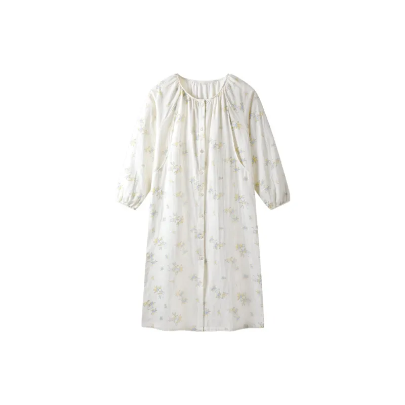 YeeHoO Nightgown Women's Blue Berry-0