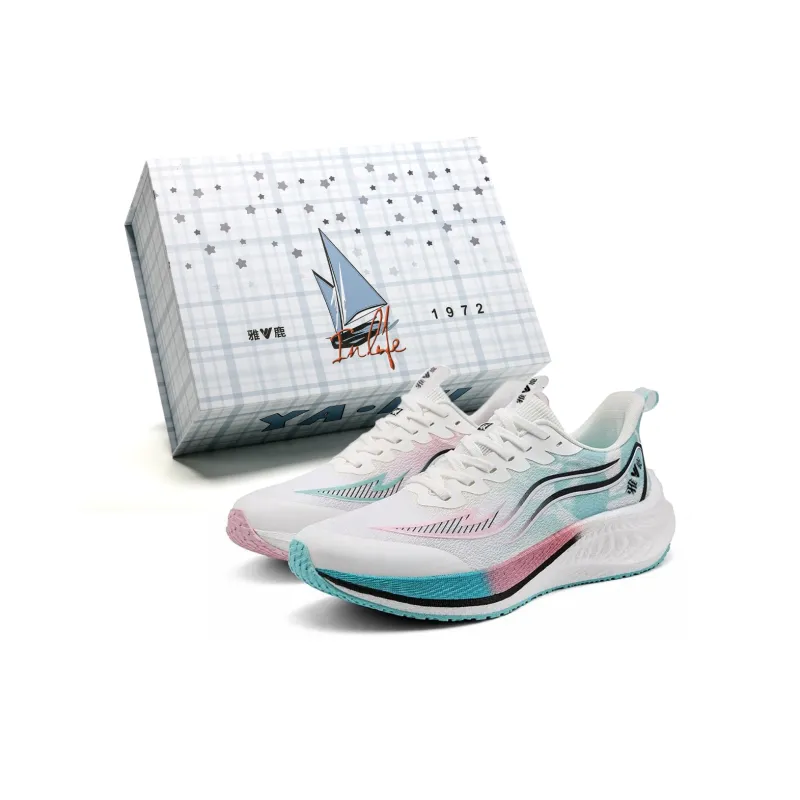 Yalu Cushioning Abrasion Resistant Breathable Balance Lightweight Low Top Casual Shoes Unisex-33