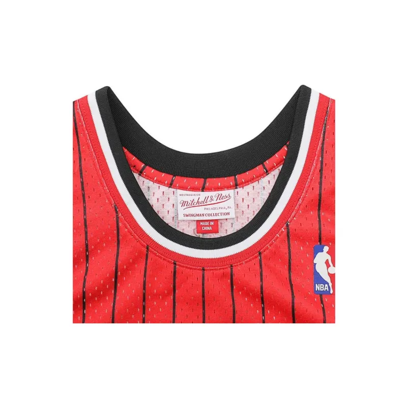 Mitchell & Ness Basketball Jerseys Men's Red-2