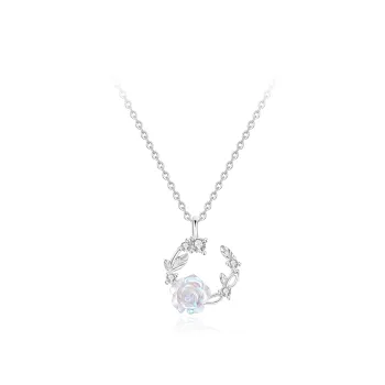 SINO GEM 999 Fine Silver Necklaces Women's