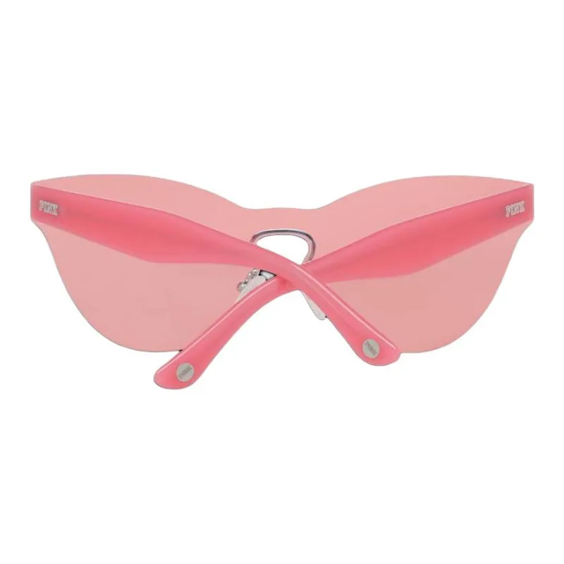 Victoria's Secret Irregular Shape Sunglasses Unisex Red-2