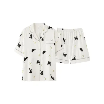 XIAFENYAN Pajama Set Women's Beige