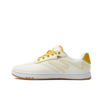 GOLUCK Cushioning Abrasion Resistant Support Low Top Skateboard Shoes Unisex Yellow
