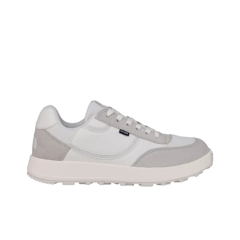 THE NORTH FACE Dome Anti Slip Wear Resistant Low Top Casual Shoes Unisex Gray-1