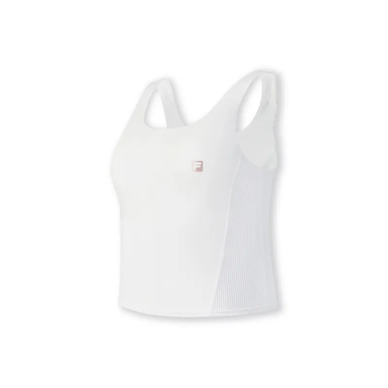 FILA Fitness Tank Tops Women's Jade White-1
