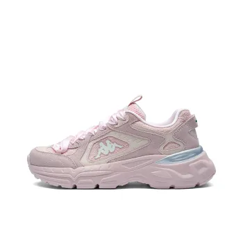 Kappa O.2000 Anti Slip Wear Resistant Low Top Running Shoes Women's Cream Pink