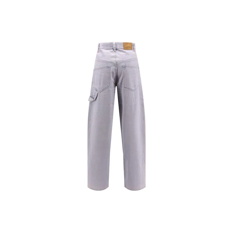 ISABEL MARANT ETOILE ISABEL MARANT ETOILE Ophra Loose Fit Fine Denim Jeans-1