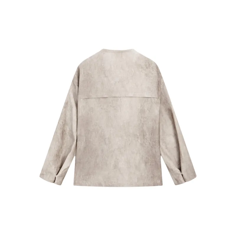 Massimo Dutti Shirt Women's Taupe-1