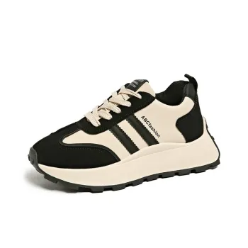 Puppytown Anti Slip And Wear Resistant Water Resistant Low Top Chunky Sneakers Women's