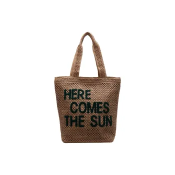 Debecca Straw Woven Shoulder Bag Regular Women's Multicolor