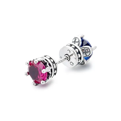 ETAHLOVE S925 Silver Stud Earrings Unisex-7