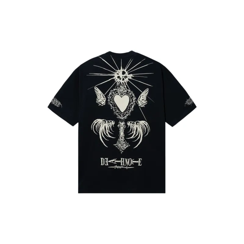 Revenge Death Note Collaboration T Shirts Unisex Black-1