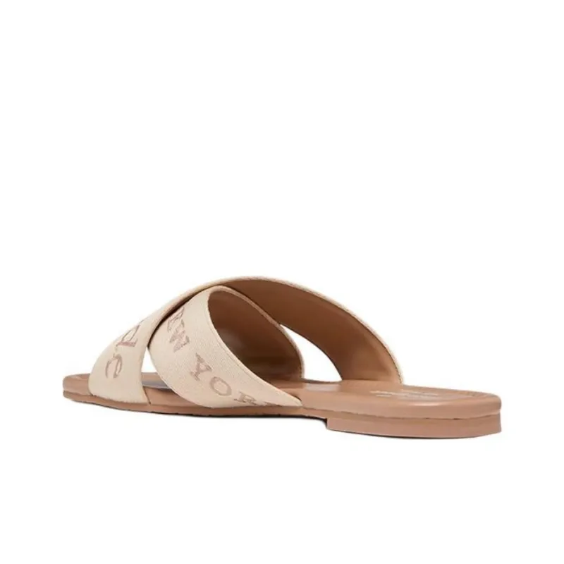 Kate Spade Slip-Resistant Slide Slippers Women's Caramel-2