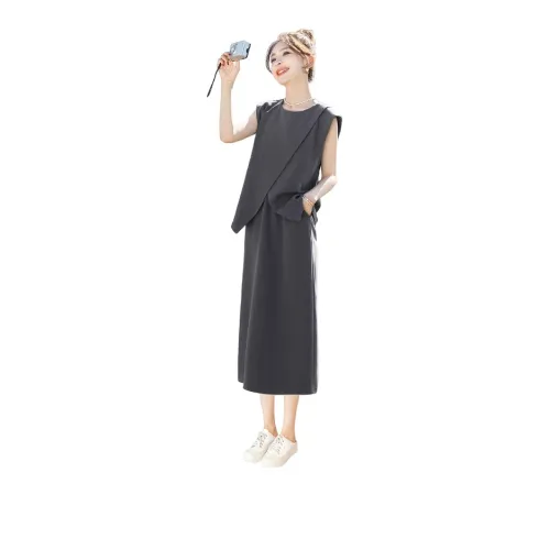 Cypress House Skirt Set Women's Dark Gray