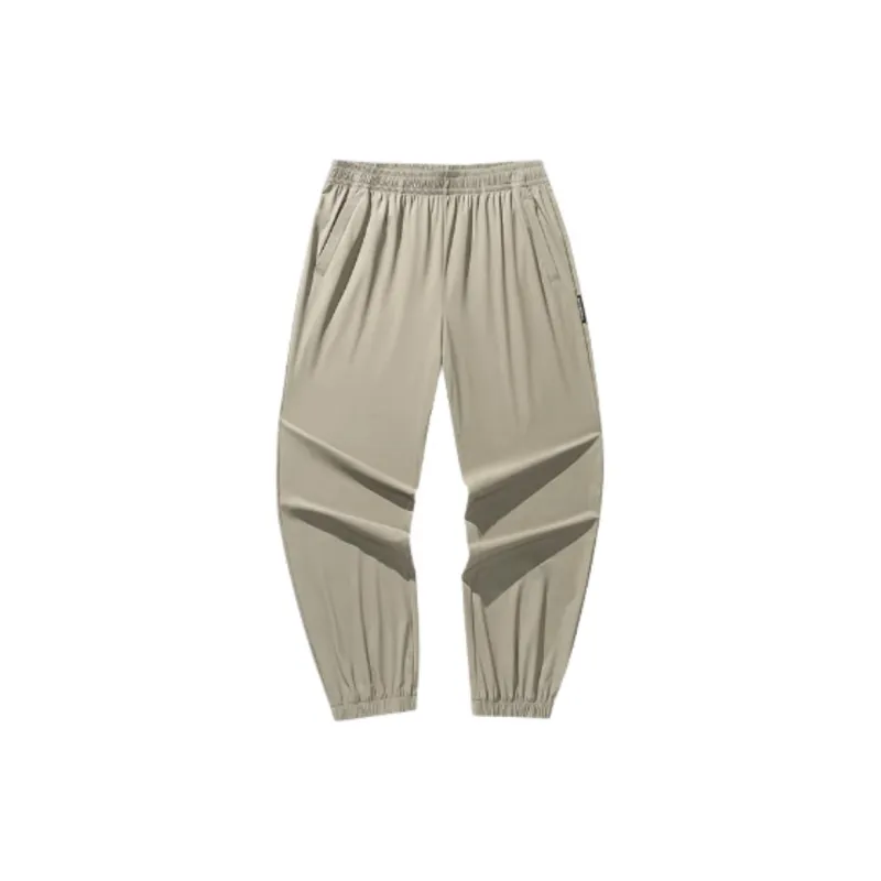 Anta Life Collection Knitted Sweatpants Men's Wander Gray-0