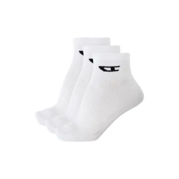 DIESEL Ankle Socks Men's 3 Pack White