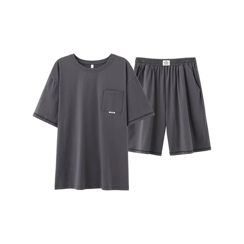 Qiao Ni Tong Pajama Set Men's Image Color-0