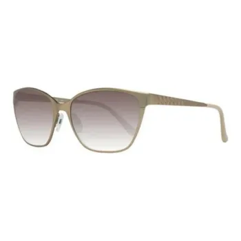 ELLE Metal Irregular Shape Sunglasses Women's Gold