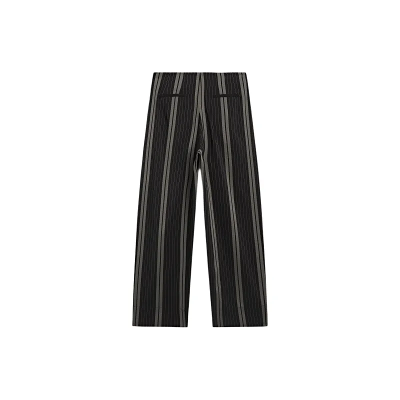 Massimo Dutti Casual Pants Women's Black-1