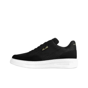 LOUIS VUITTON Beverly Hills Low Top Skateboard Shoes Men's Black