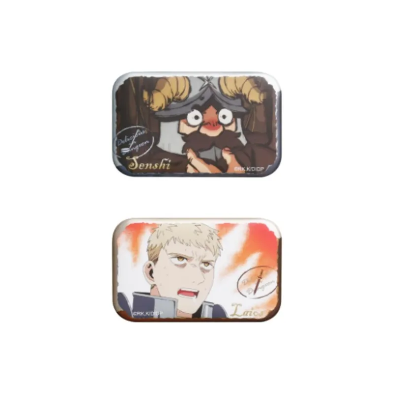 BILIBILIGOODS Maze Rice Yummy Monster Collection Tinplate Badges-1