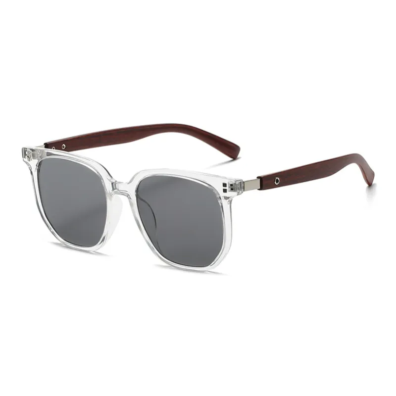 NOME TR/Memory Plastic Metal Square Sunglasses Unisex-2