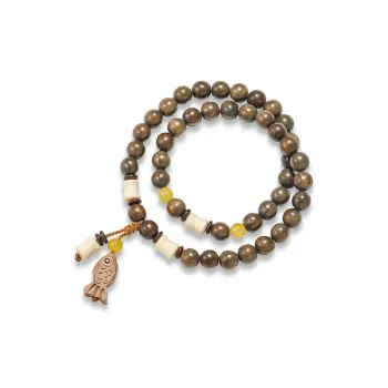 Gianina Green Sandalwood Bracelets Unisex