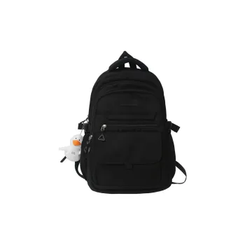 Travel Nylon Backpack Regular Unisex Black/Pink/Gray/Blue/Purple