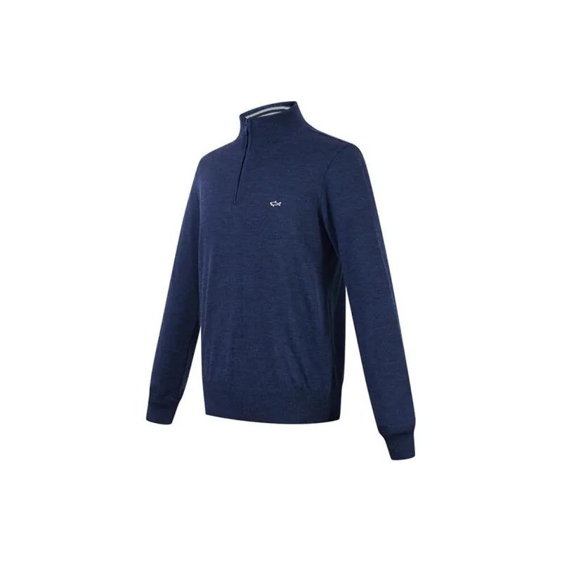 Paul & Shark Yachting Sweater Men's Gray Blue-2