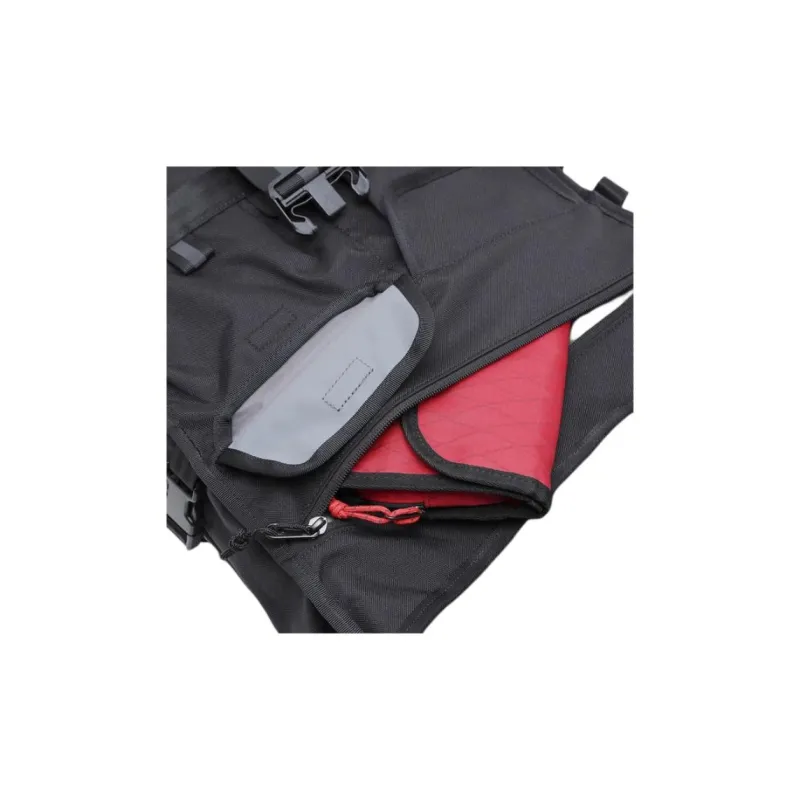 CHROME INDUSTRIES Nylon Backpack Unisex Black & Dark Gray-4