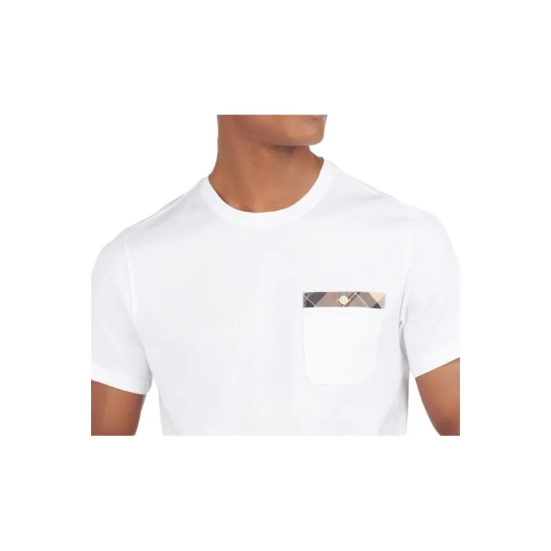 BARBOUR Chest pocket Crew neck T shirt-4