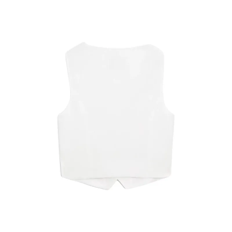 Massimo Dutti Tank Tops Women's White-1