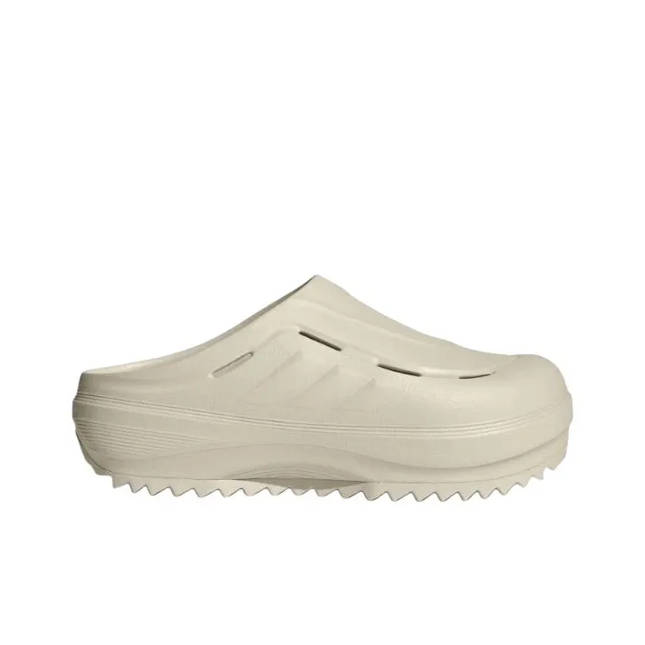 Adidas OZWAVE CLOG Abrasion Resistant Slip Resistant Wrap toe Slippers Unisex Bauxite Brown-1