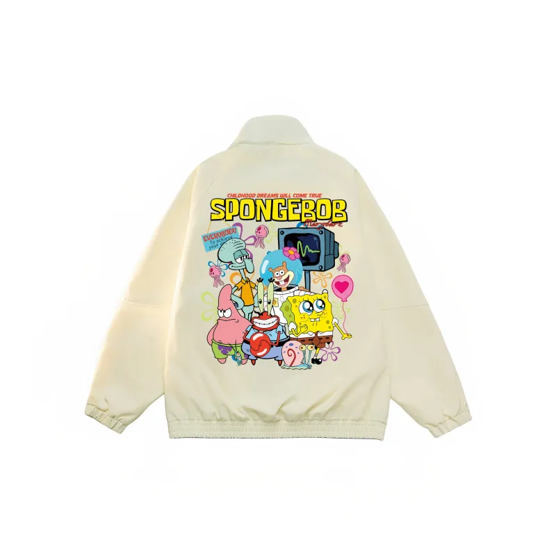 SPONGEBOB SQUAREPANTS Jackets Coats Unisex-11