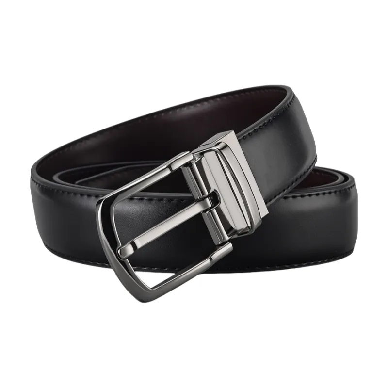 Yalu Bovine Split Transfer Leather Belts Men's 3.4cm-4