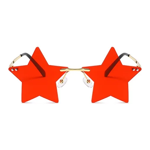 NOME PC Metal Irregular Shape Sunglasses Unisex-5