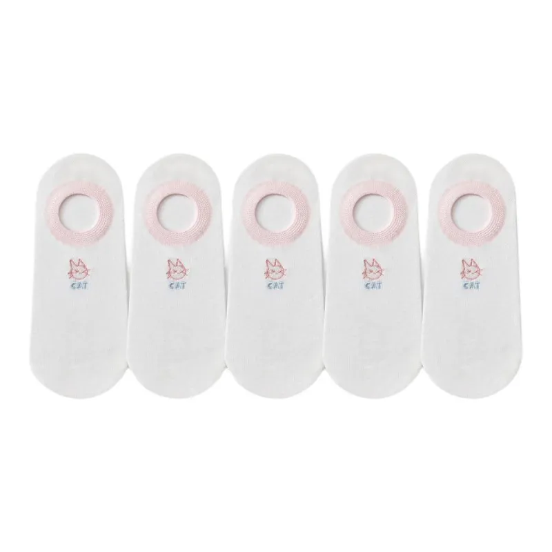 Temooues No Show Socks Women's Combo Set-10